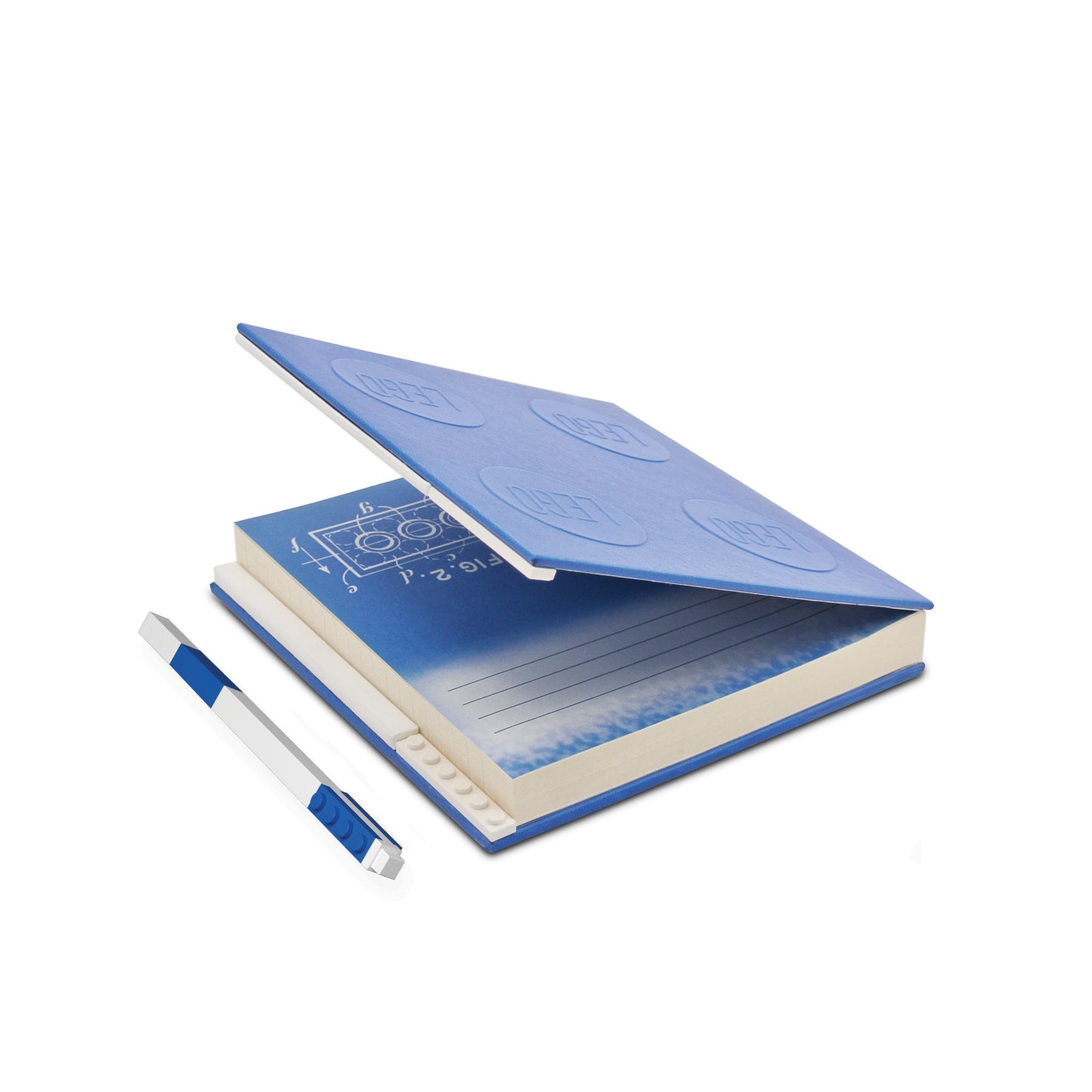 LEGO® Notebook with Gel Pen - Blue