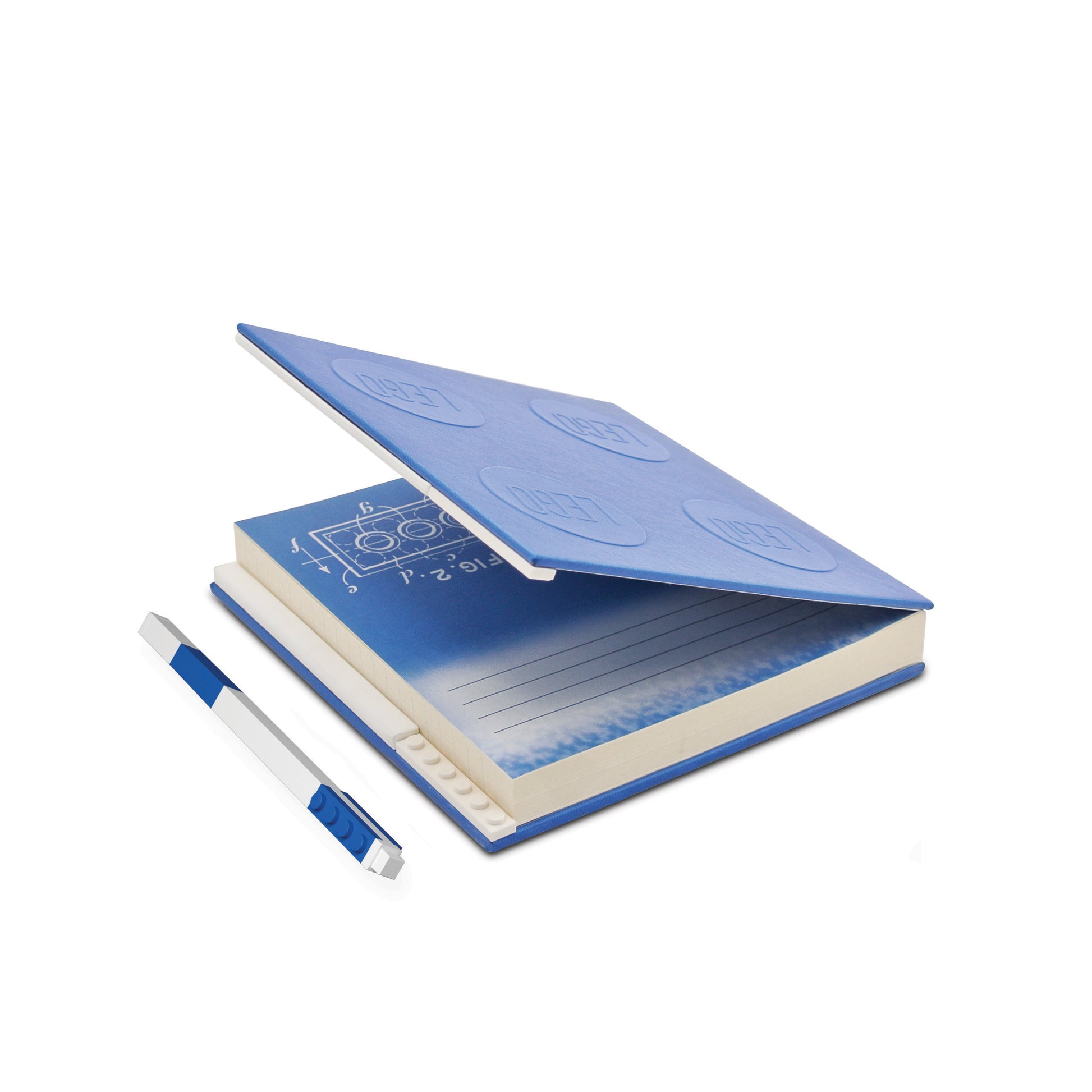 LEGO® Notebook with Gel Pen - Blue