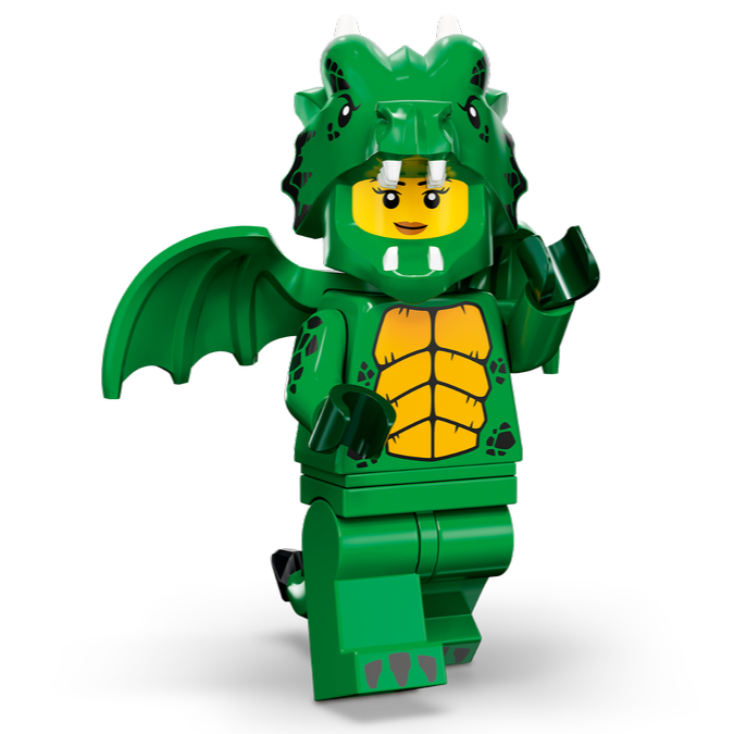 LEGO® Green Dragon Costume Series 23 Minifigure 71034
