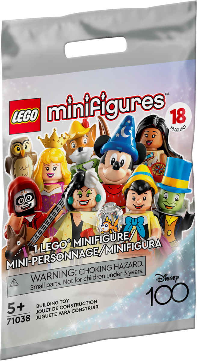 LEGO® Blind Bag Disney 100 Minifigure 71038 – Brick Overload
