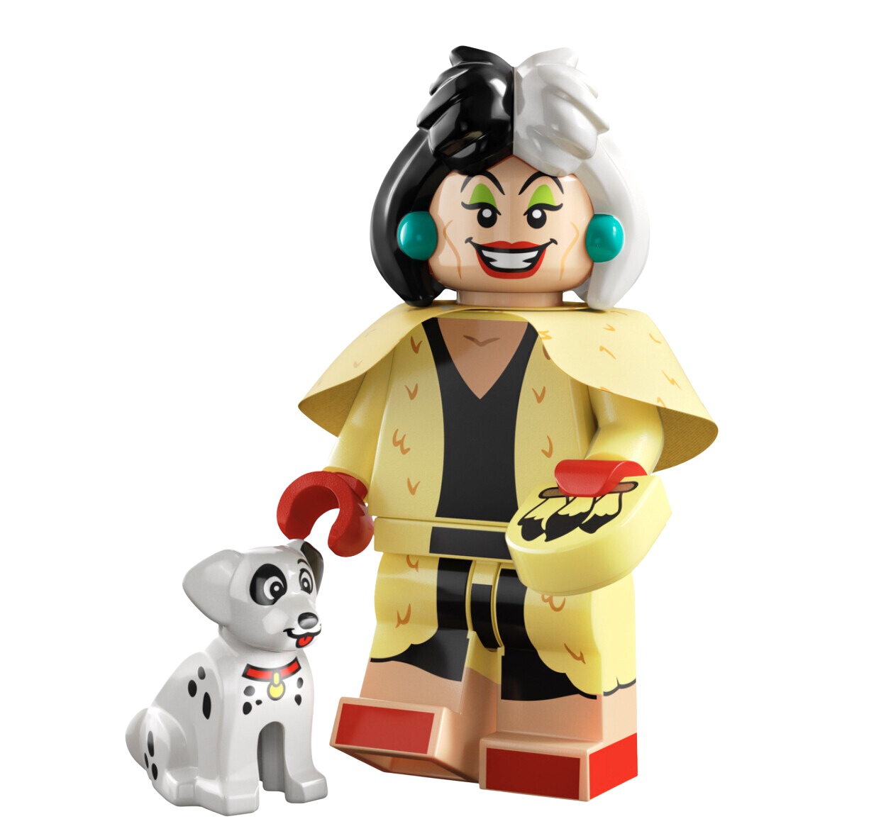 LEGO® Cruella de Vil & Dalmatian Puppy Disney 100 Minifigure 71038