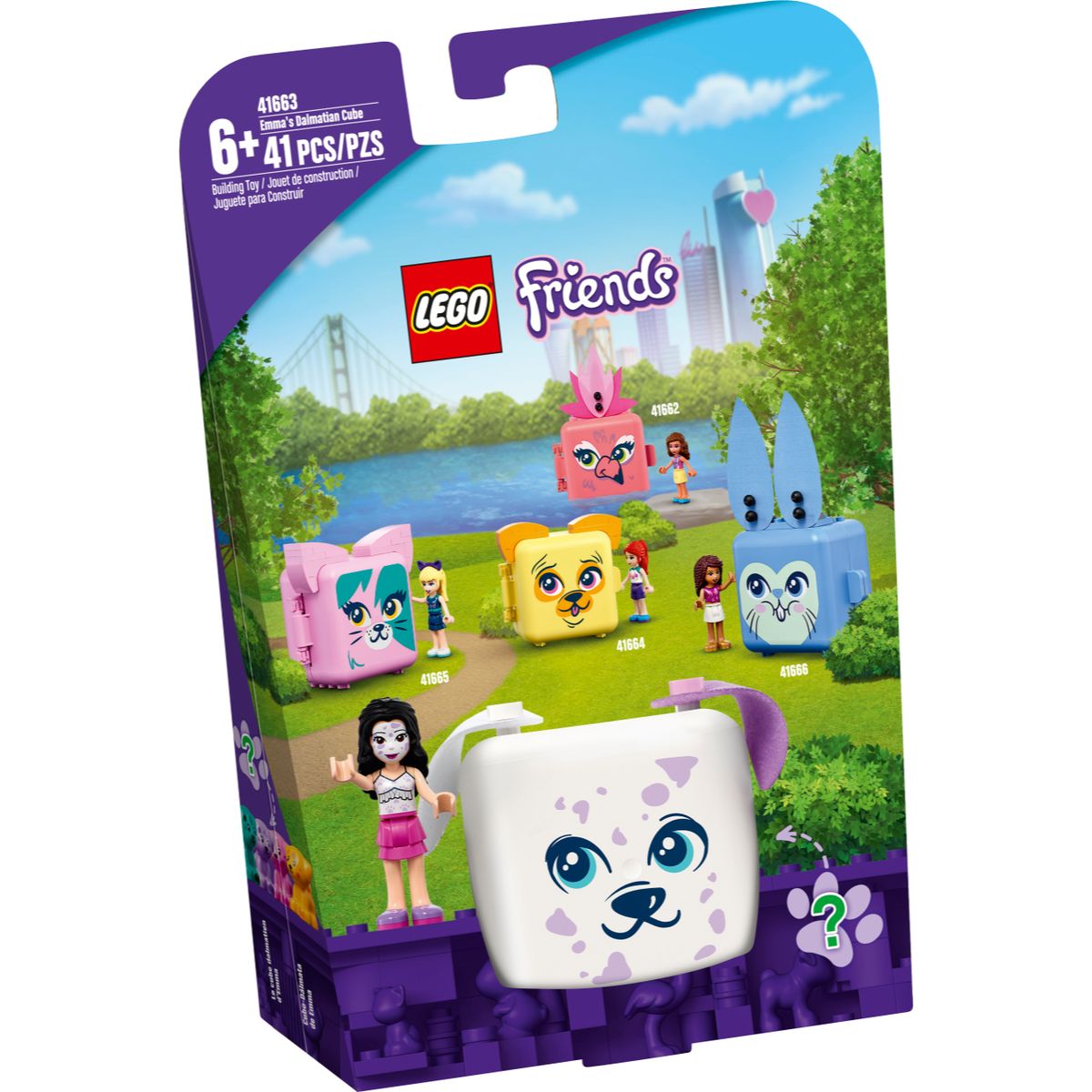 LEGO Friends Emma's Dalmatian Cube Set 41663