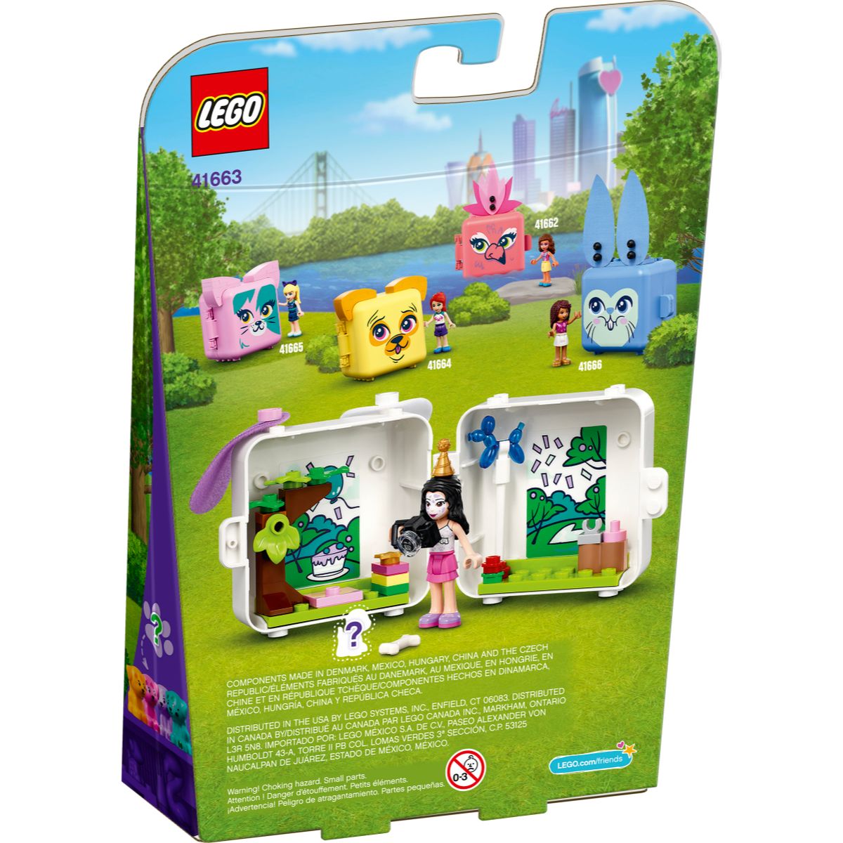 LEGO Friends Emma's Dalmatian Cube Set 41663