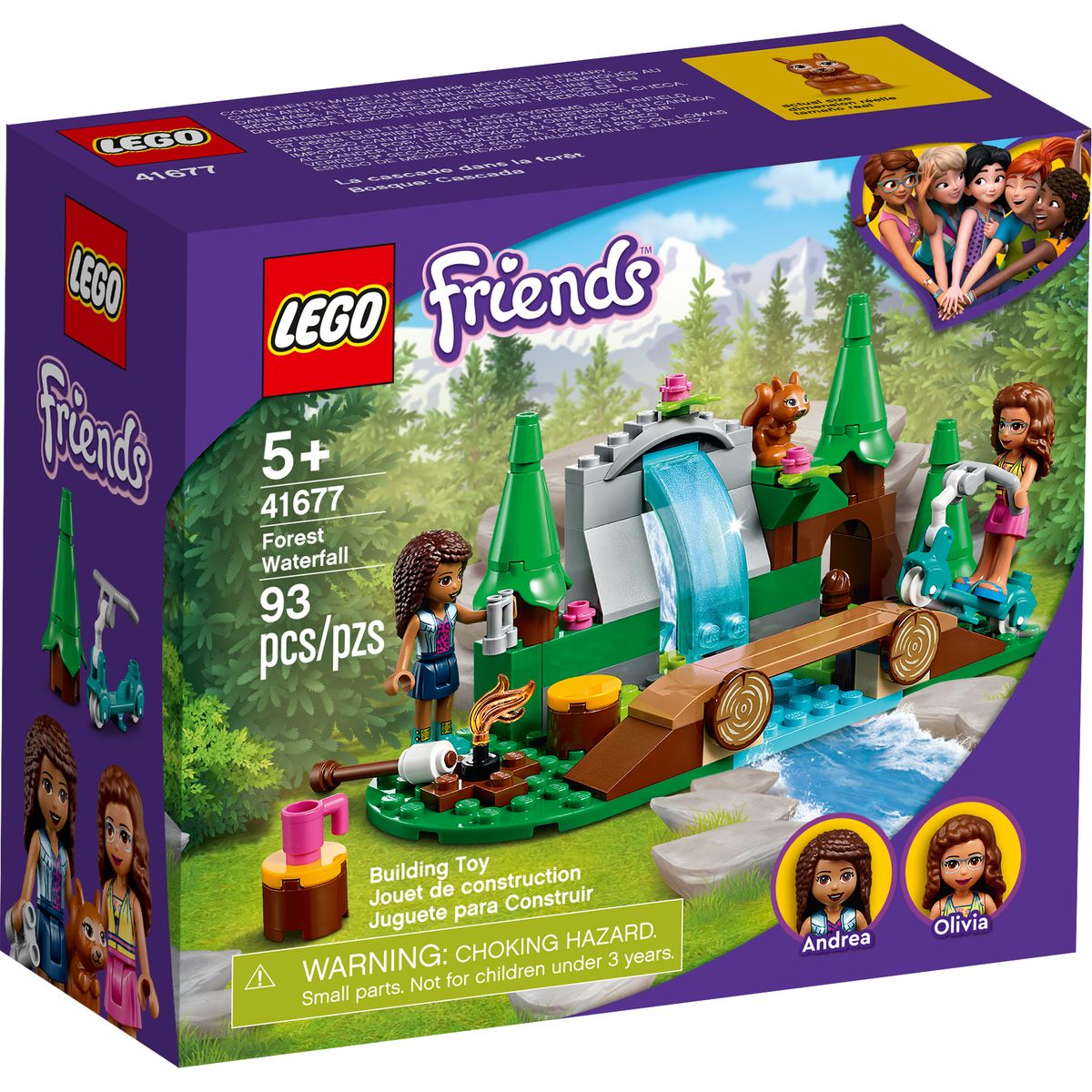LEGO Friends Forest Waterfall Set 41677