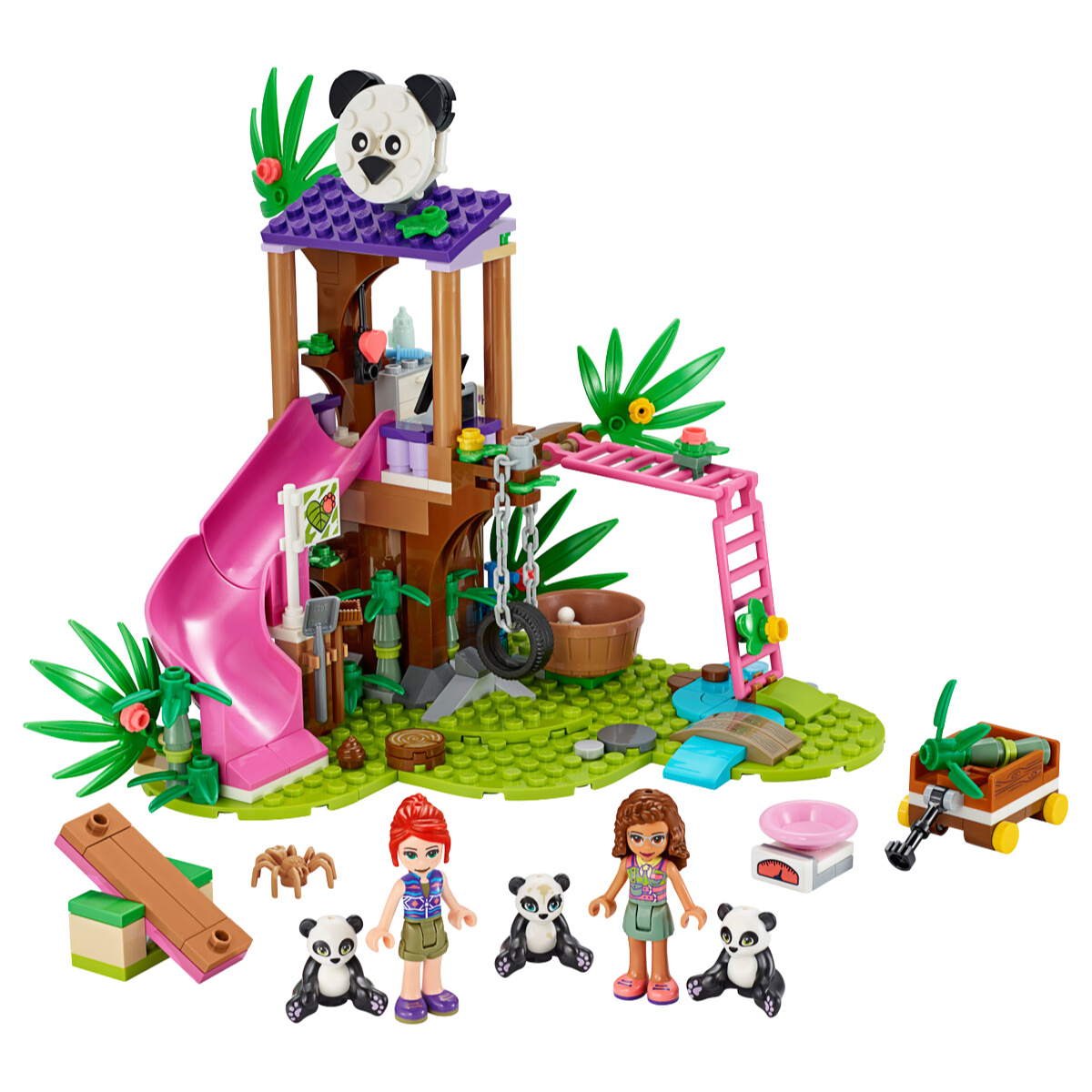 LEGO Friends Panda Jungle Tree House Set 41422