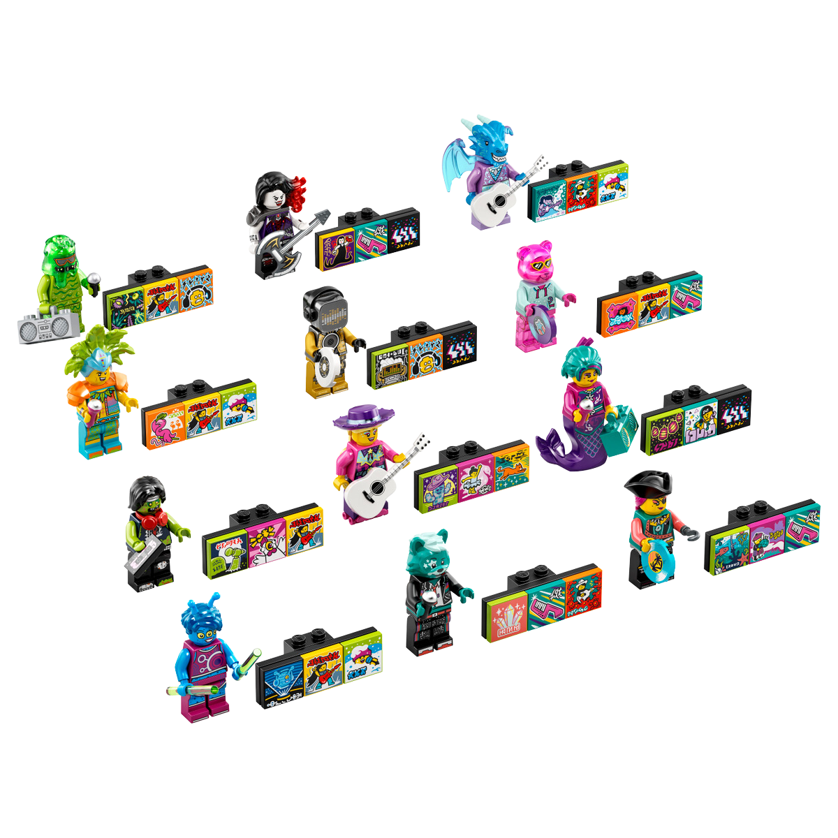 LEGO® Blind Box Vidiyo Bandmates Series 2 Minifigure 43108