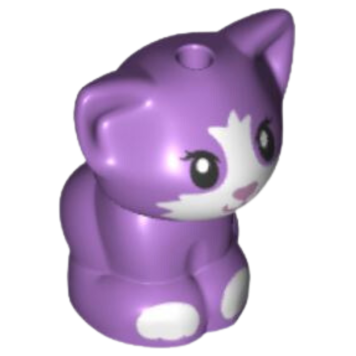 LEGO® Friends Animal Lavender Baby Kitten Sitting Cat