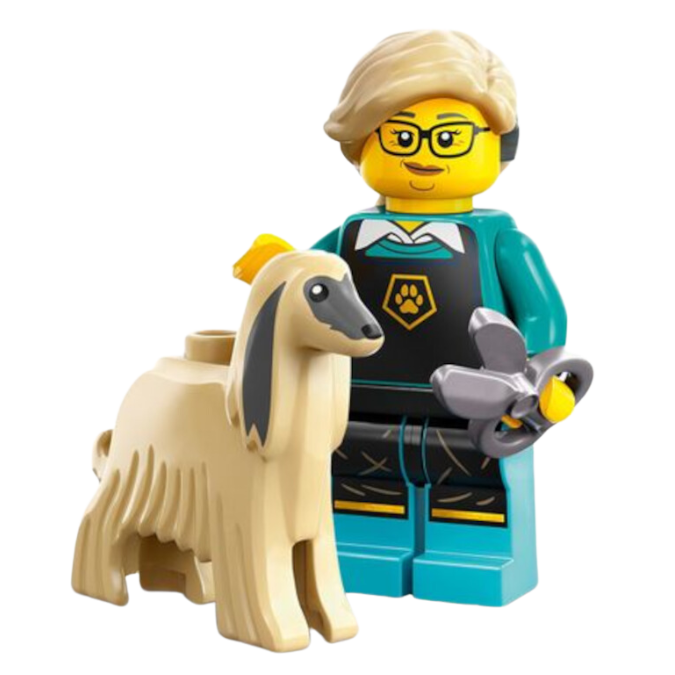 LEGO Pet Groomer Series 25 Minifigure 71045 Brick Overload