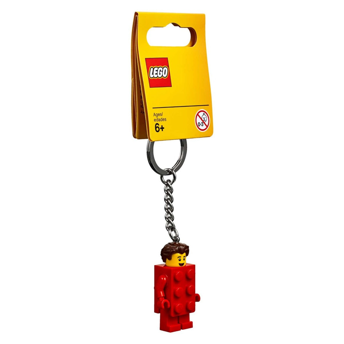 LEGO® Red Brick Suit Guy Key Chain Keyring