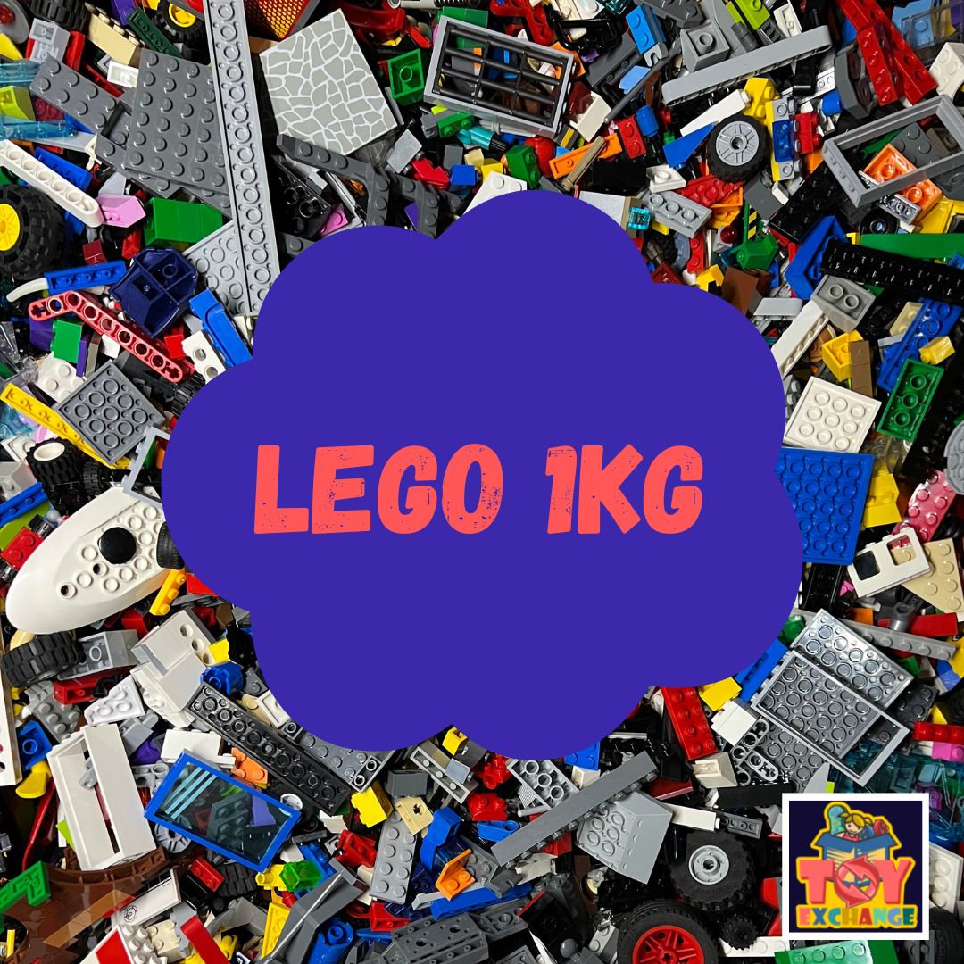 1KG Loose LEGO® Pre-Loved Pack