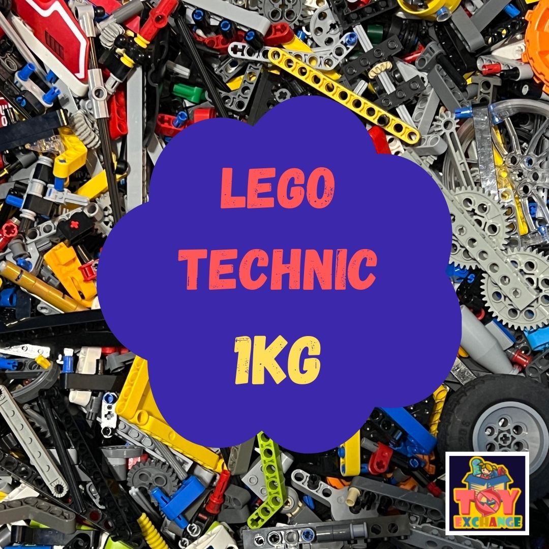 1KG Loose LEGO® Technic Pre-Loved