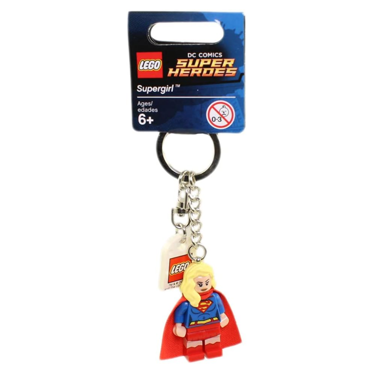 LEGO® DC Comics™ Super Heroes Supergirl Key Chain Keyring