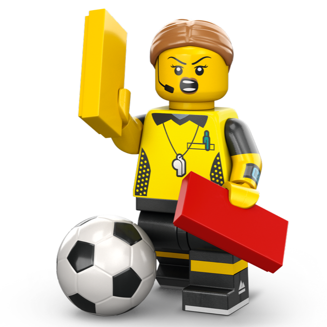 LEGO® Football Referee Series 24 Minifigure 71037