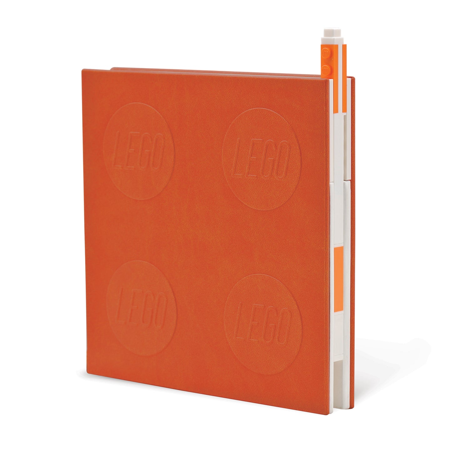 LEGO® Notebook with Gel Pen - Orange