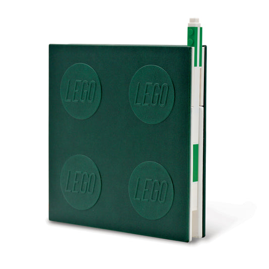 LEGO® Notebook with Gel Pen - Green