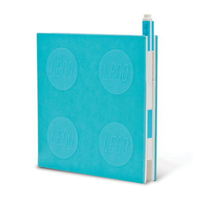 LEGO® Notebook with Gel Pen - Azure