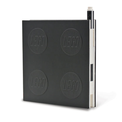 LEGO® Notebook with Gel Pen - Black