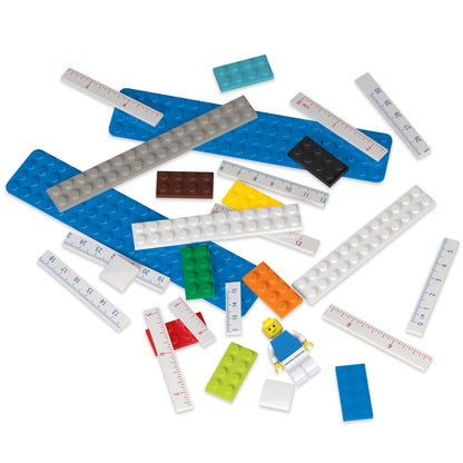 LEGO® Buildable Ruler with Minifigure