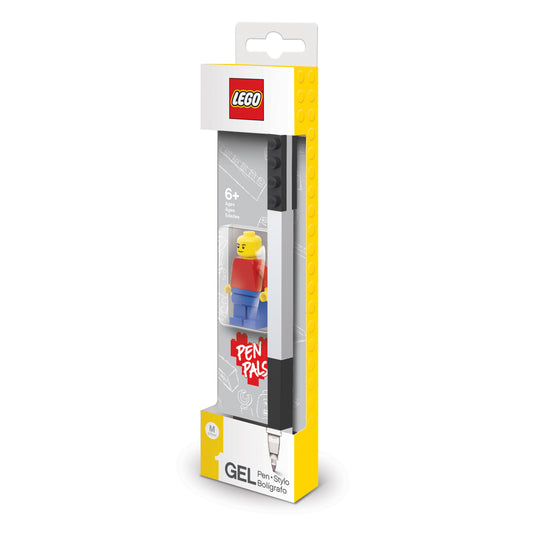 LEGO® Black Gel Pen with Minifigure Pen Pal