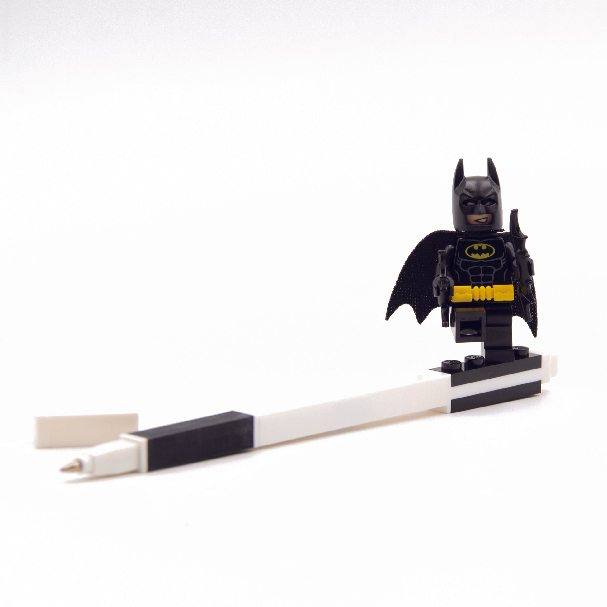 LEGO Batman Gel Pen with Minifigure Pen Pal Black Brick Overload