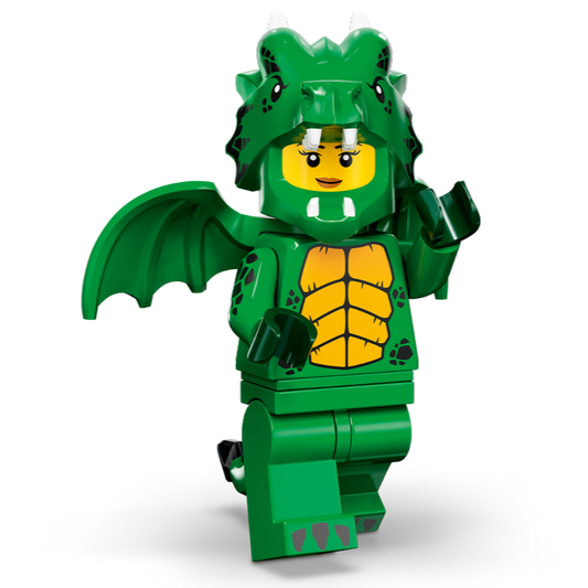 LEGO® Green Dragon Costume Series 23 Minifigure 71034