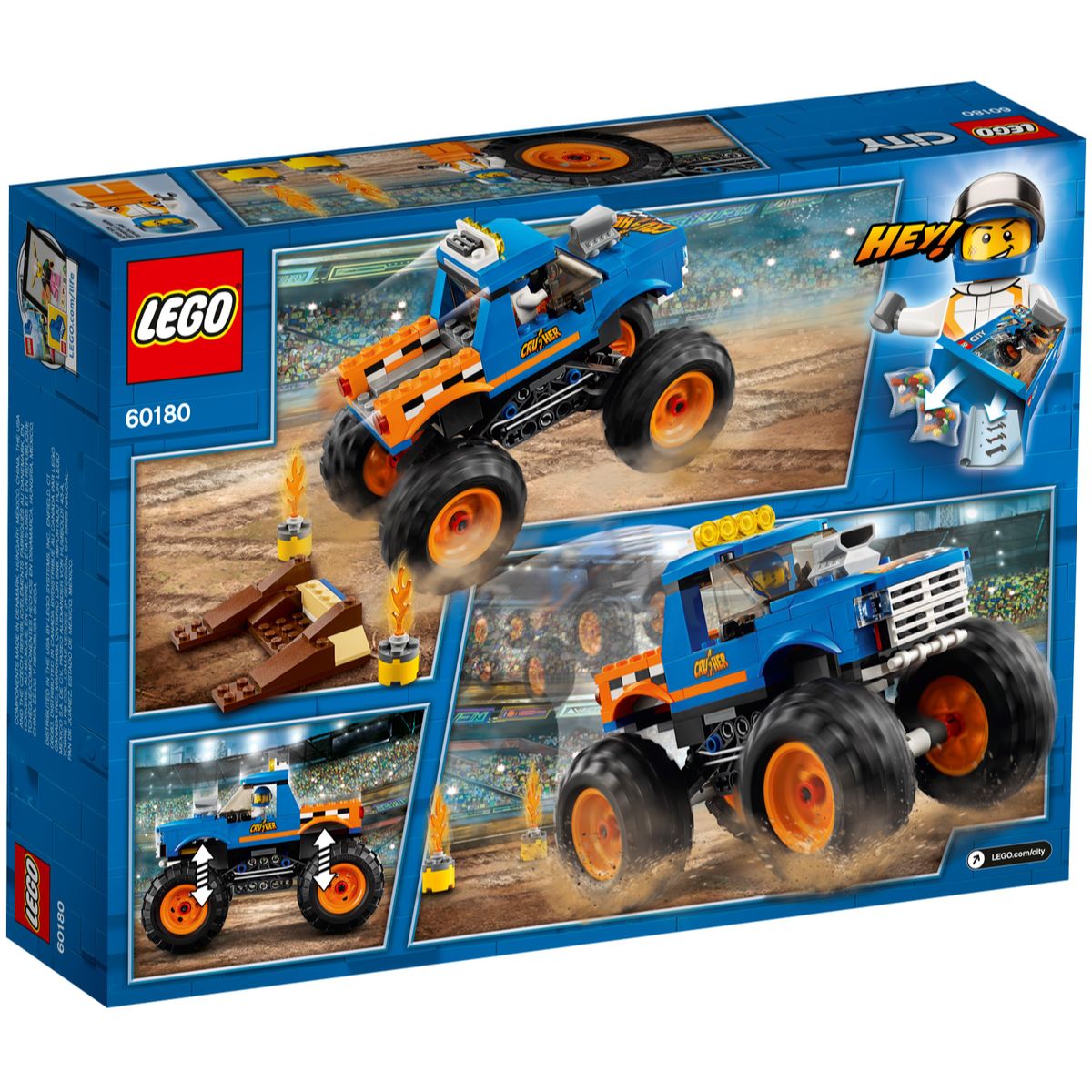 LEGO City Monster Truck Set 60180