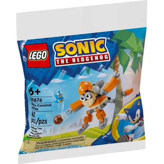 LEGO Sonic The Hedgehog Kiki's Coconut Attack Polybag 30676