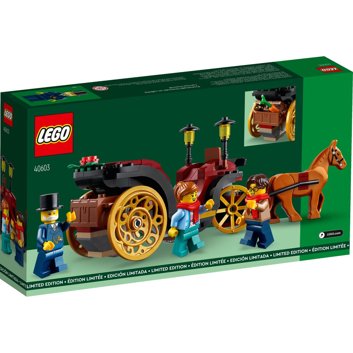 LEGO Wintertime Carriage Ride Set 40603