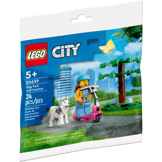 LEGO® City Dog Park and Scooter Polybag 30639