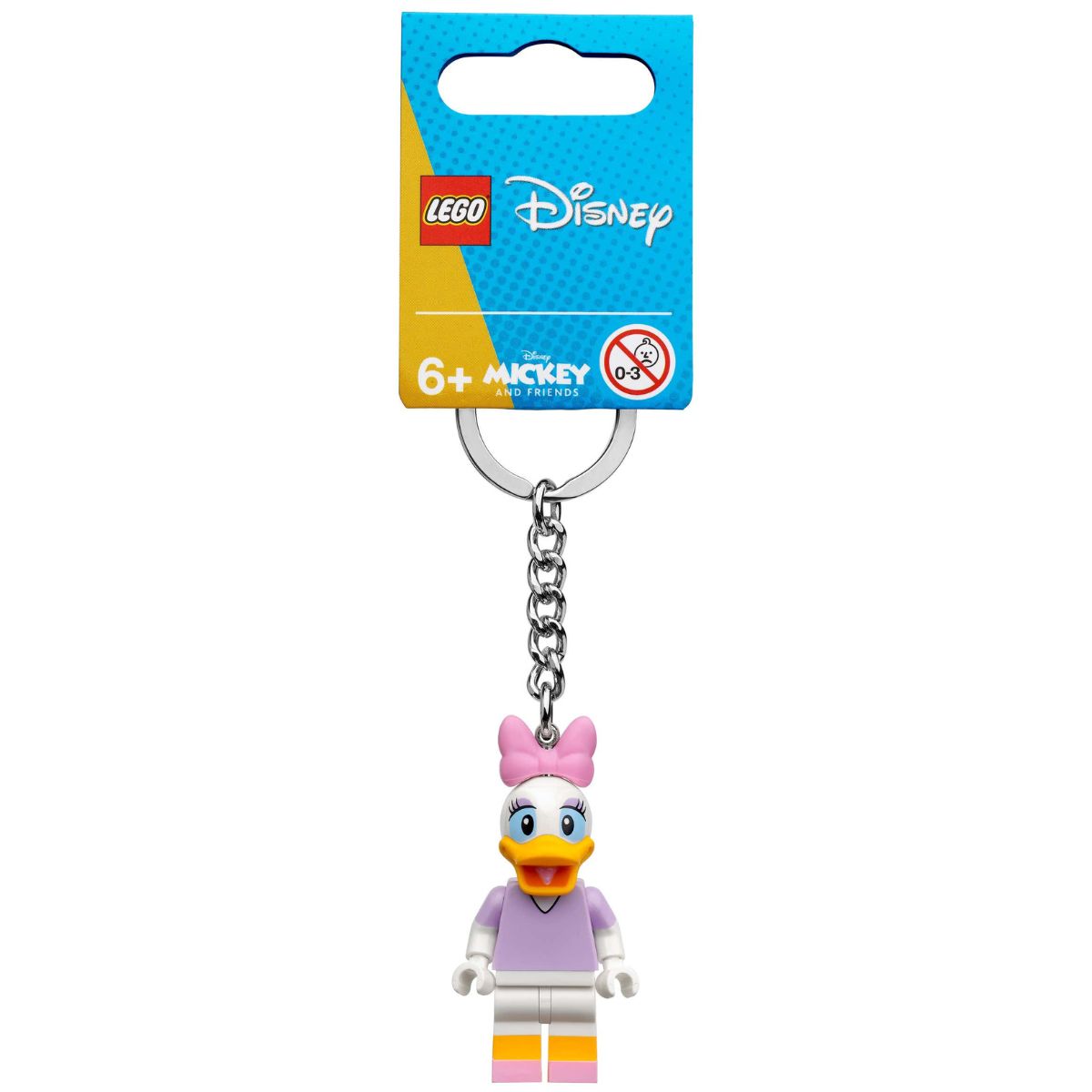 LEGO® Disney Daisy Duck Key Chain Keyring