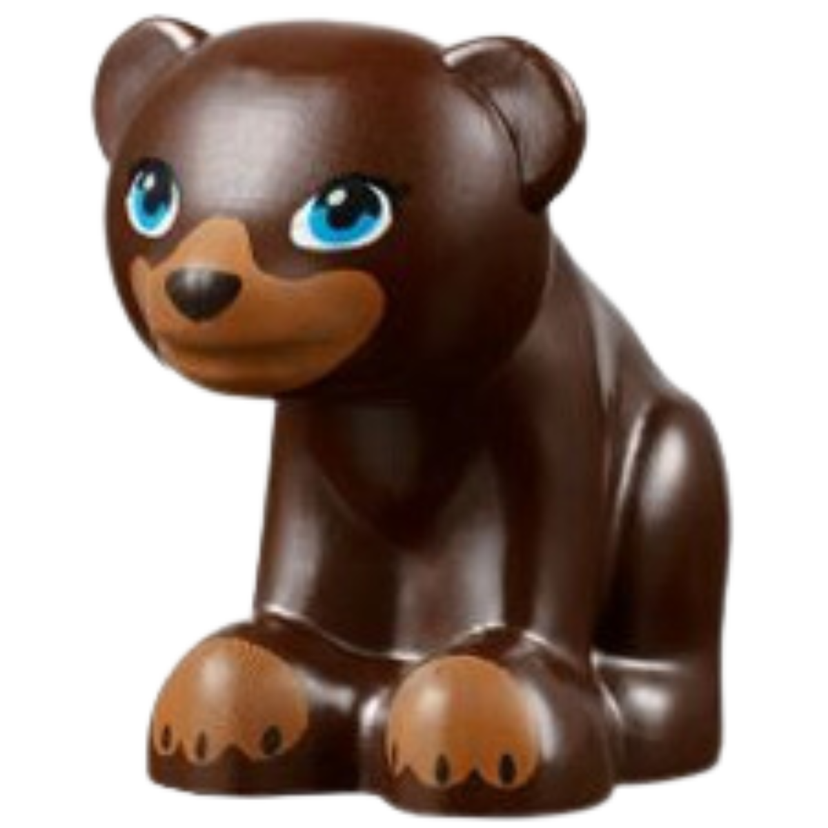 LEGO® Friends Animal Dark Brown Baby Cub Sitting Bear
