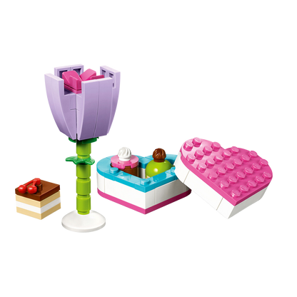 LEGO® Friends Chocolate Box & Flower Polybag 30411