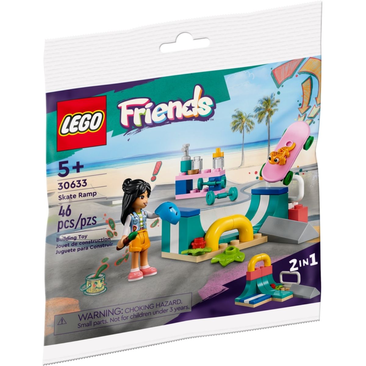 LEGO® Friends Skate Ramp Polybag 30633