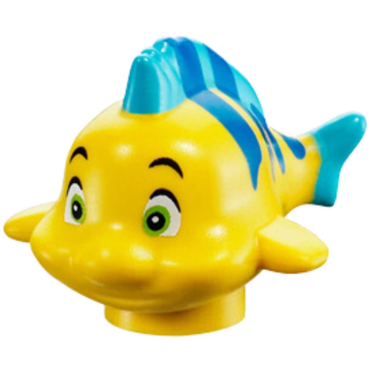 Fish Overload LEGOยฎ Little Mermaid Animal Yellow Fish โ Brick Overload