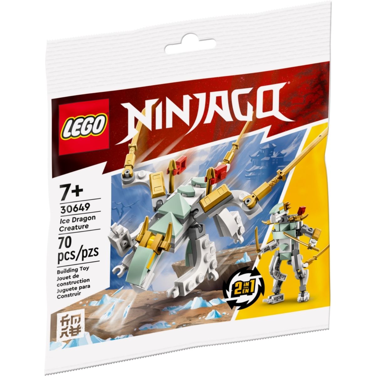 LEGO® Ninjago Ice Dragon Creature Polybag 30649