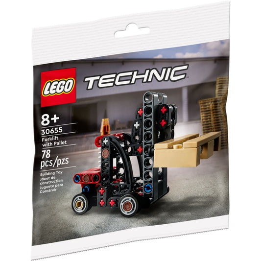 LEGO® Technic Forklift with Pallet Polybag 30655