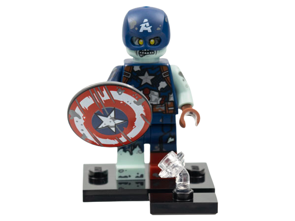 LEGO® Zombie Captain America Marvel Series 1 Minifigure 71031