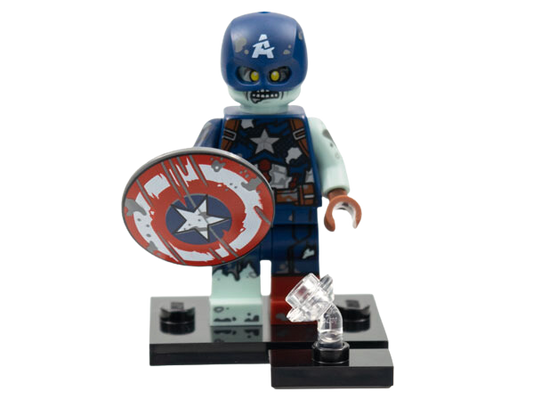 LEGO® Zombie Captain America Marvel Series 1 Minifigure 71031