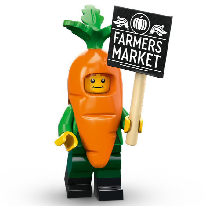 LEGO® Carrot Mascot Series 24 Minifigure 71037